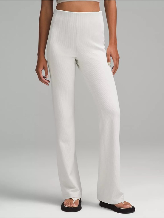 lululemon athletica Pants - LIKE NEW in bag Lululemon softstreme rib pant size 6- bone